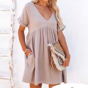 Vici babydoll dress. Beautiful pink color they no longer sell!